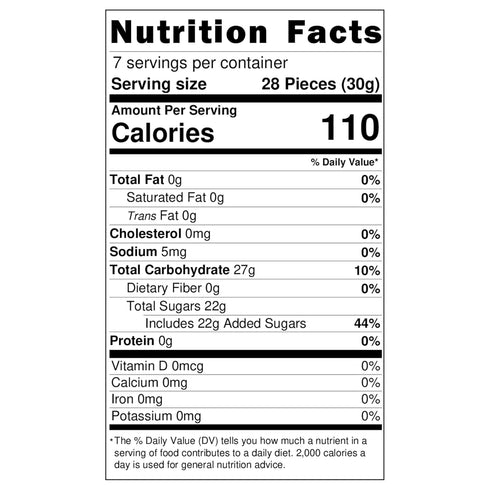 7oz Hot Cinnamon Jelly Beans No Artificial Flavors or Colors Gluten-Free and Fat-Free Fun Gourmet Snack Resealable