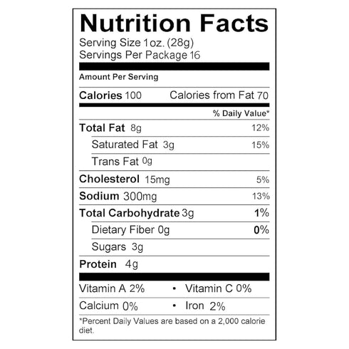 1 LB Pack Wenzels Farm Mango Habanero Snack Sticks Supports Active Lifestyles Flavorful, Naturally Smoked High Protein