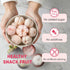 Pack 4, 8.46 Oz 100% Organic Freeze-Dried Mangosteen of | Natural Fruit Snacks | Tangy & Tart Flavor | No Sugar Added |
