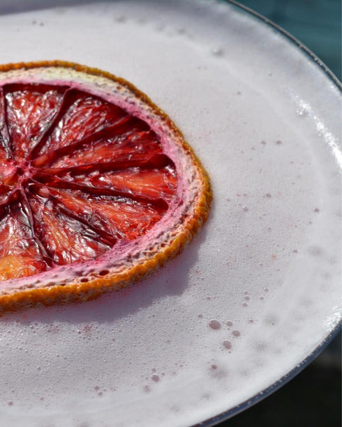 30 Dried Blood-Orange Slices | Slices | Preserved Peel - Premium DRIED FRUITS for Cocktail Garnishes for Bars