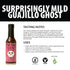 6 Pack Surprisingly Mild Guajillo Ghost Tex-Mex Hot Sauce and Marinade by Fat Cat Gourmet - Savory Smoky Flavor - Mild