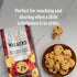 4.4 Oz (Pack 6) Walker's Shortbread Mini Chocolate Chip Cookies, Pure Butter Shortbread Cookies