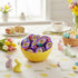 12 Pack Pack, 3.8 oz. Mini Chocolate Creme Easter Eggs Milk Chocolate Cream Filled Treats, Individually Foil Wrapped