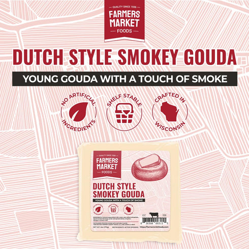 Sets, 3-Pack, Farmers Market, Gluten Free, Keto, Paleo, Low Sodium, Zero Sugar, Wisconsin Cheese Gift Dutch Style
