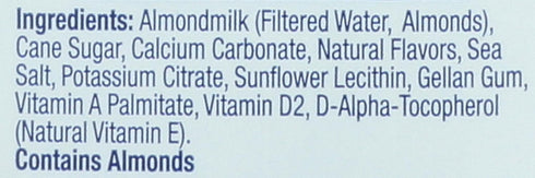 32 Oz Blue Diamond, Almond Milk Vanilla, Fl