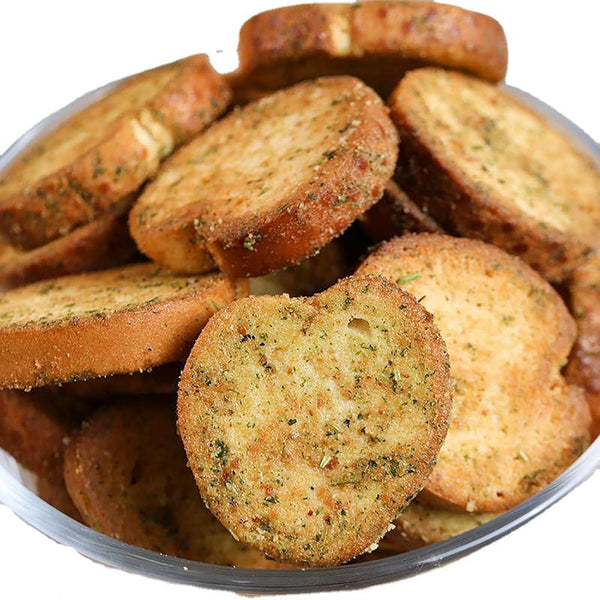laweny Bread slices 3.24oz garlic bread slices Salty snack Snacks Afternoon Tea Snacks