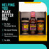 Set Set Hey Grill Hey | BBQ Seasoning and Barbeque Sauce Gift | Seasoning | Beef Rub, Sweet Rub, Everything Barbecue