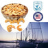 8oz, 8OZ/Bags DABC OAK LAND Dried Shrimp Medium Large Florida Sun Died Shrimp USA Dried Seafood Fresh-Caught