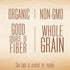 22 oz (Pack 6) Arrowhead Mills Organic Whole Wheat Flour, Bag