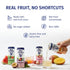 99.7% 11.2oz (330ml) 12-Pack Blue Monkey Sparkling Coconut Water with Mango - Coconut Water & Juice Blend - No Sugar