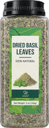 Soeos Basil Leaves, 5 oz (142g), Cut and Sifted, Dried Basil Leaves,