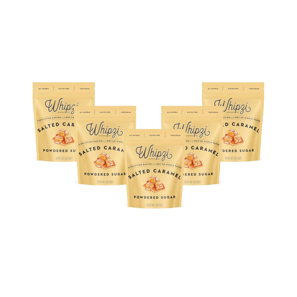 WHIPZI Salted Caramel Flavor Powdered Sugar - All Natural Gluten Free 5