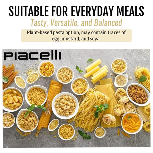 Piacelli 2pk Fusillini Pasta - Protein Pasta Made from Fine Durum Wheat Semolina for Rich Flavor - Enjoy Organic