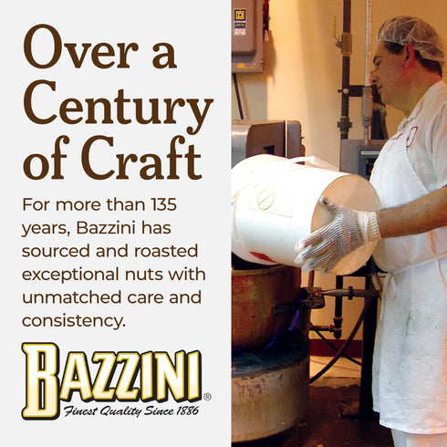 1886, (1 Bazzini Gourmet Nuts, Kosher, Established in Made in the USA Pouch, Cashews)