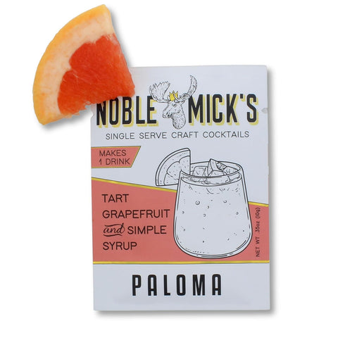 Noble Mick's Drink Mix, Bundle of 6 Packets, Low Calorie, Made in USA, Single