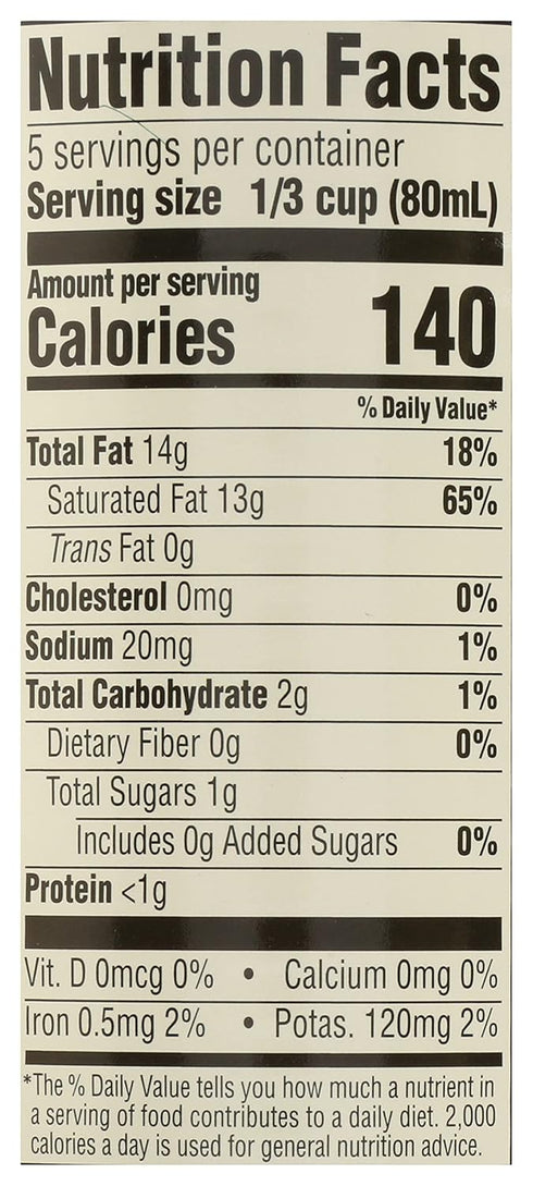365 by Whole Foods Market 13.5 Oz , Organic Coconut Milk, Fl