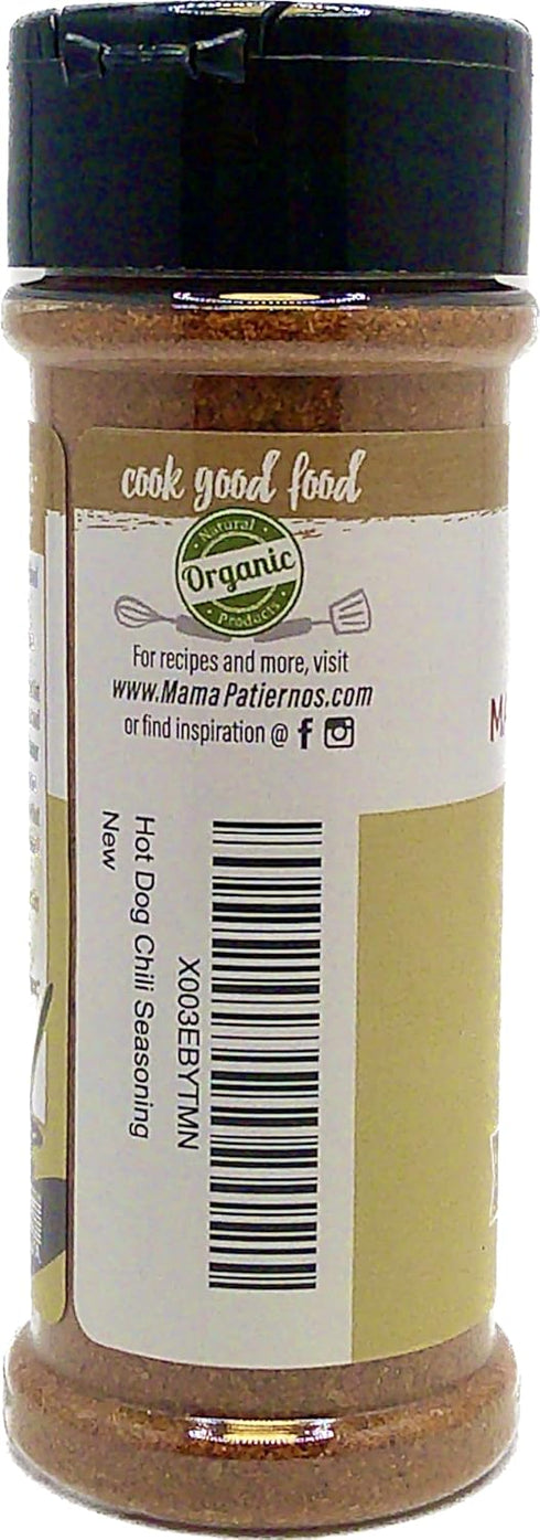 Mama Patierno's Organic Hot Dog Chili Seasoning
