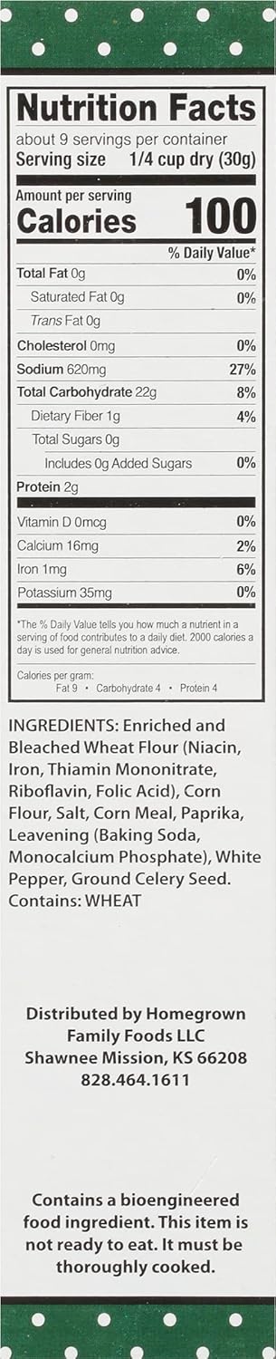 9 (Pack 6) Kentucky Kernel Onion Ring Mix, Ounce