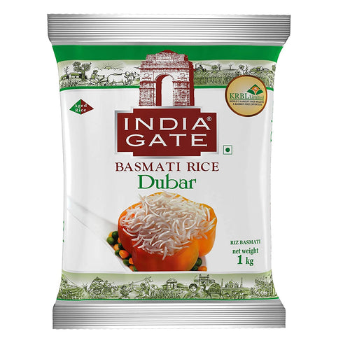 Generic BBRATS India Gate Basmati Rice Dubar, 1kg