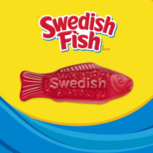 12 3.1 oz SWEDISH FISH Soft & Chewy Candy, Easter Candy, - Boxes