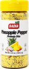 Badia Pineapple Pepper Seasoning, 6.5 oz - Tropical Citrus Pepper Blend for