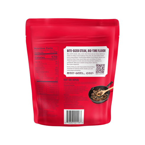 10 Impossible, Steak Bites Plant Based, Ounce