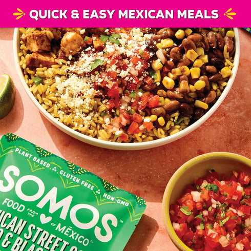 10 Somos, Beans Pinto And Black Mexican Corn Street, Ounce