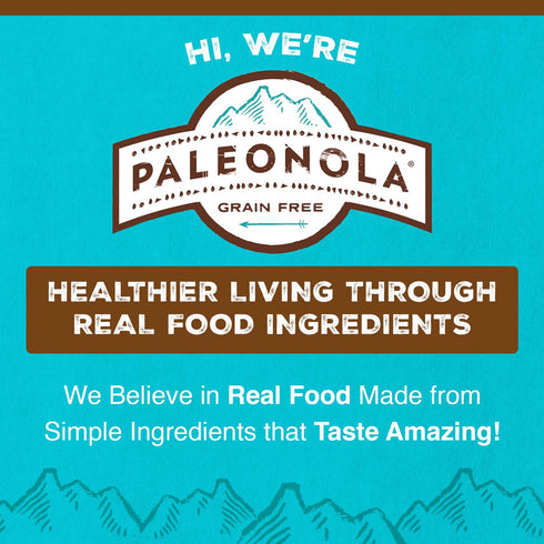 10 Oz (Pack 2) Paleonola Original Grain Free Granola, Resealable Bag of - Grainless Protein Paleo Granola Blended