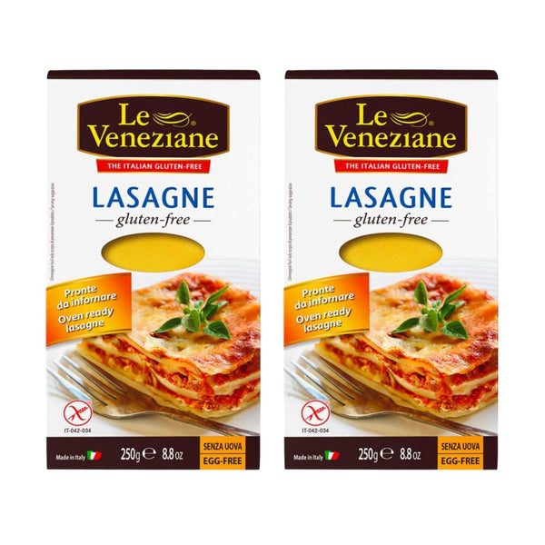 Rex Lasagna Pasta Gluten Free 250g | Authentic Italian Pasta Sheets for Baking