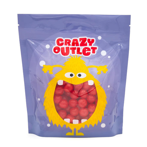 1 Pack Cherry Sours Candy - Pound - Old Fashioned Cherry Sour Balls for Parties and Everyday Treats - Red Chewy Candy