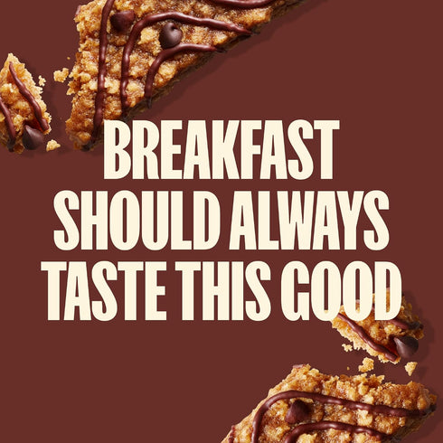 1.06 Oz (30 Count) MadeGood Mornings Soft Baked Breakfast Bars, Chocolate Chip, Gluten Free Snacks