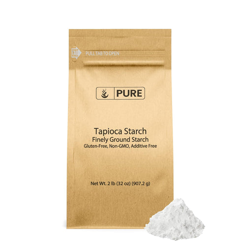 Pure Original Ingredients Tapioca Starch (2 lb): Gluten-Free Kitchen Staple, Tapioca Flour