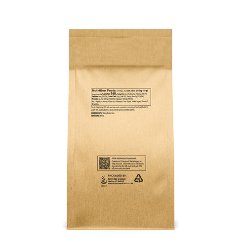 Pure Original Ingredients Rolled Oats (2 lb) Old Fashioned, Mild Flavor, Soft Texture, Resealable Packaging,