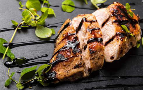 16.9 oz (500ml) Blazing Bella Fig Balsamic Vinegar Thick, Smooth & Naturally Sweet with Fig Premium Italian Balsamic