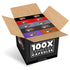 100 Count PACK, ESPRESSO ITALIA Capsules Compatible with Nespresso Machines, - VARIETY Italian Coffee Pods Expresso