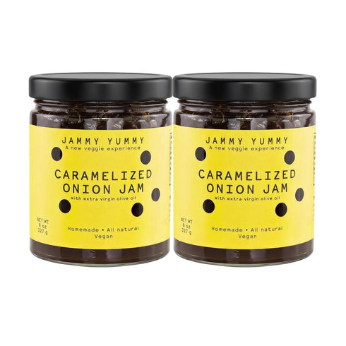 Jammy Yummy Onion Jam - Handmade, Simple Ingredients, No Additives, Vegan, Gluten-Free