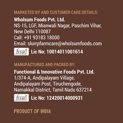 8.82 Oz (250g) Slurrp Farm Sprouted Ragi Baby Cereal | Natural Toddler Food with No Added Sugar or Milk | Easy