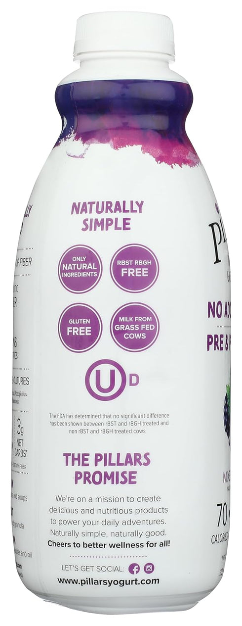 PILLARS 32 Mixed Berry Drinkable Greek Yogurt, FZ
