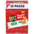RITZ Toasted Chips Sour Cream and Onion Crackers, Lunch Snacks, 10-1.0 oz