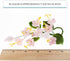 1 Count Global Sugar Art Cherry Blossom Sugar Flower Spray Gumpaste Flowers for Cakes Handmade Cake Decorations Sakura