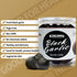 454g 90-Day 1 Lb RioRand Black Garlic Whole Peeled, Aged Jar, No Added Preservatives, Ready to Eat