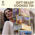 32.5oz (920g) Matilde Vicenzi Roma Cookie Gift Tin - Pastries & Cookies in Individually Wrapped Trays - Gourmet Gifts