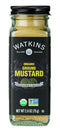 Watkins Gourmet Organic Spice Jar, Ground Mustard, 2.6 oz