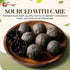 3 NY Spice Shop Whole Dried Black Lemons - Pound Citrus limon - Natural Sun-Dried Loomi - Tangy Citrus Pods for Middle