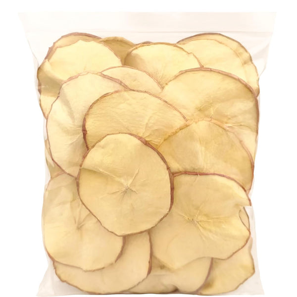 WANLAIREN Apple Slices-Dried Apples, 300g/10.58oz, Apple chips, Fuji Apples, No Added, Guilt-free, Clean