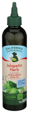 California Olive Ranch Jalapeo Herb Extra Virgin Olive Oil Chef's Bottle, 8.5