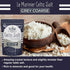 5lb 100% (5lb Le Marinier Celtic Salt Organic Grey Coarse, Mineral Rich Natural and Unrefined French Sea Salt Organic.