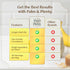 Frozen 1 lb Palm & Plenty Powdered Banana Fruit - Natural Banana Flavoring for Smoothies, Baking, Shakes, Drink Mix