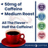 Mommee 22 oz. Coffee - Half Caf | Low Acid, Organic, Fair Trade, Water Processed | Whole Bean