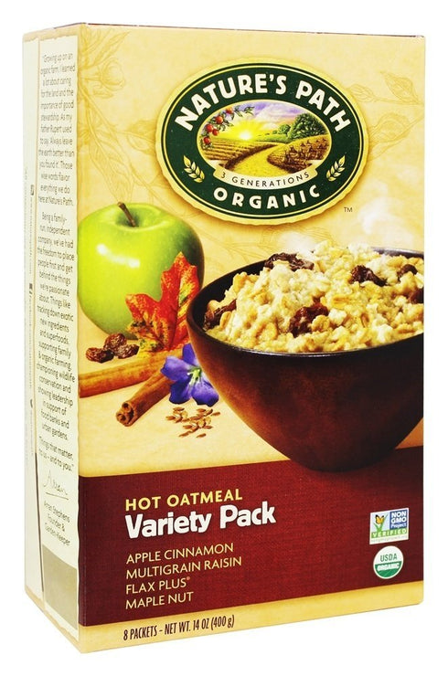 8 Count, 14 Natures Path, Cereal Hot Vrty Organic, Ounce